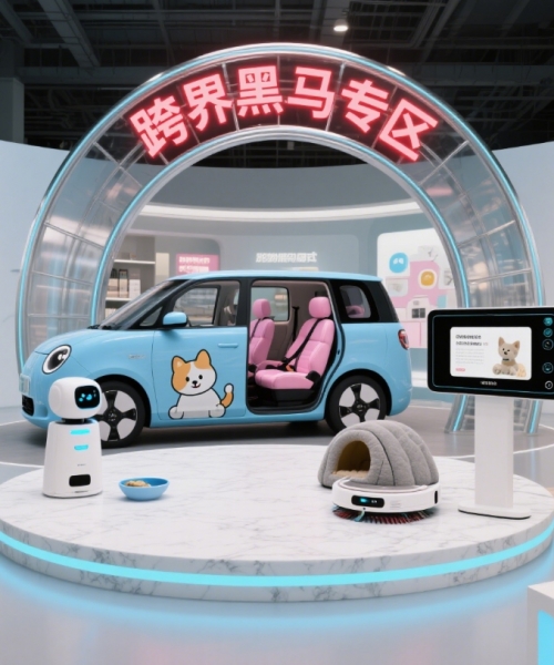 Cross border Pioneer and Honor New Force Exhibition Area