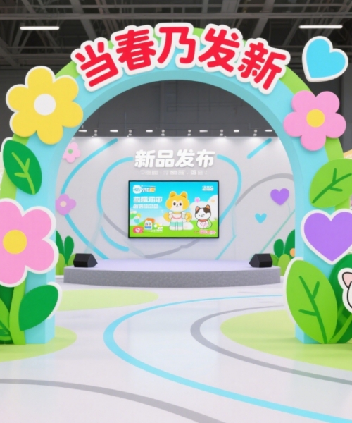 New Product Launch - Spring is New · New Product Theme Exhibition